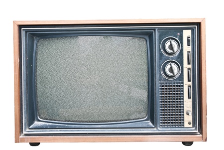 Old Retro TV noise.の写真素材