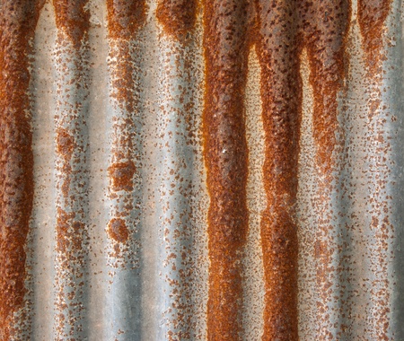 Rusty Zinc wall 
