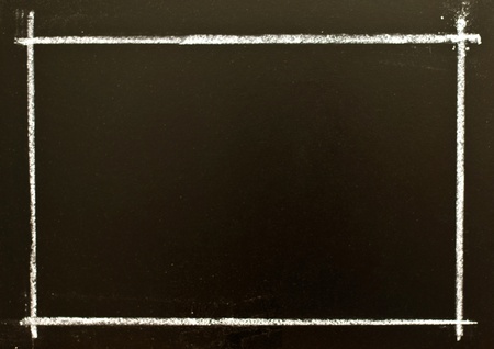 Chalkboard with line as frameの写真素材