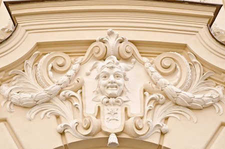 House decoration in Graz Austria in the old part of the city の写真素材
