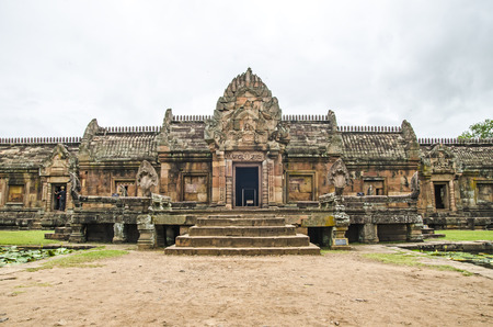 Phanom Rung Stone Castle, Thailandのeditorial素材