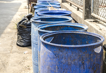 Dirty garbage trashの写真素材