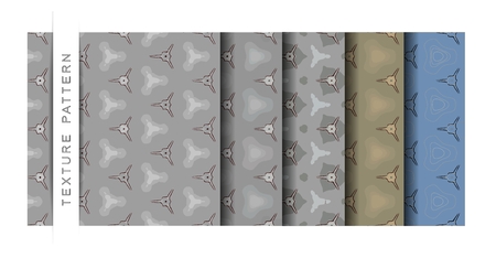 Set of Beautiful Vector Illustration Abstract Pattern of Wallpaper Background for Add Content.