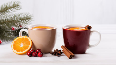 Indulge in the exquisite blend of blueberries and cinnamon with this refreshing beverage, offering a delightful taste that tantalizes your senses and leaves you craving more.AI Genの素材