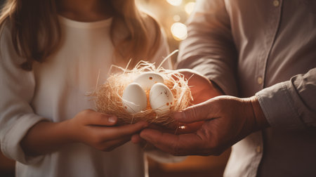 Family bonding during Easter strengthens relationships through shared activities, fostering closeness and creating cherished memories for generations to come.AI Generatedの素材
