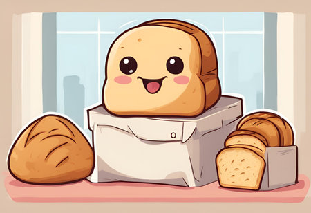 Large chocolate cake slice rich moist decadent indulgent delicious sweet satisfying flavorful.Cartoon Abstract art.AI Generatedの素材