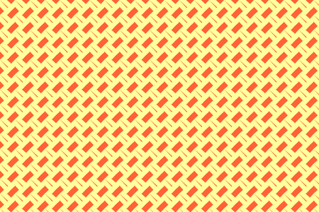 Abstract geometric shape pattern with yellow and red colour for background の写真素材