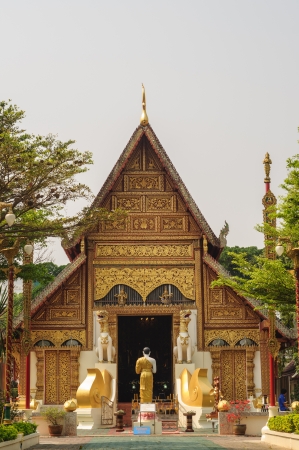 Temple in Chiang Rai, Thailandの写真素材