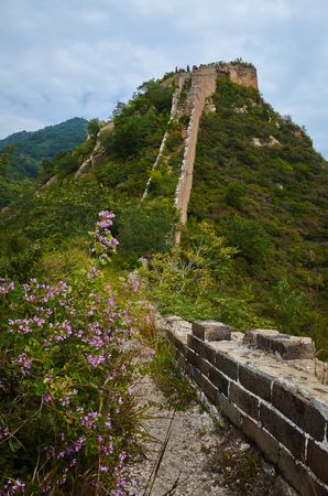 The debris of the Great Wallの写真素材
