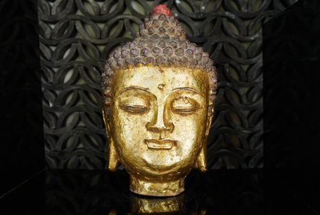 Buddha headの写真素材