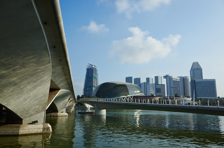 Cityscape in singaporeのeditorial素材