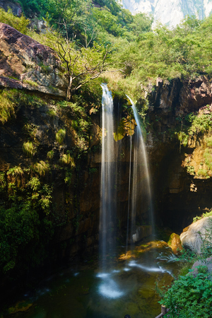Yuntai mountain sceneryの写真素材