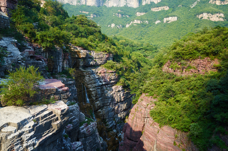 Yuntai mountain sceneryの写真素材