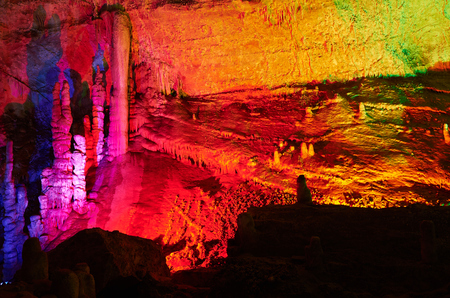 Shihua Karst Caveの写真素材
