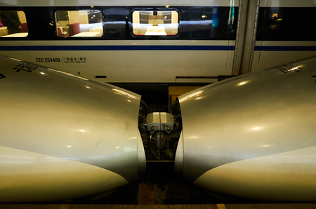 high-speed rail stationのeditorial素材