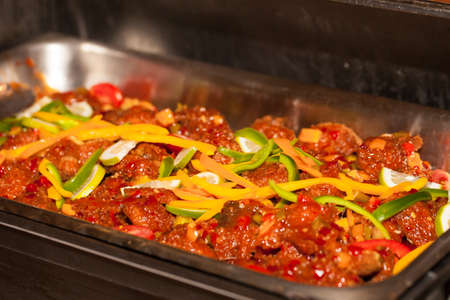 Stir fryの写真素材