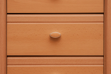 Drawer of a cupboardの写真素材