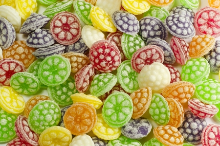 Colorful candys backroundの写真素材