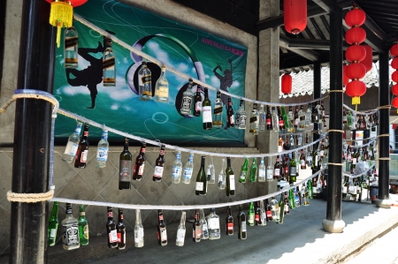 Bottles On The Stringsのeditorial素材