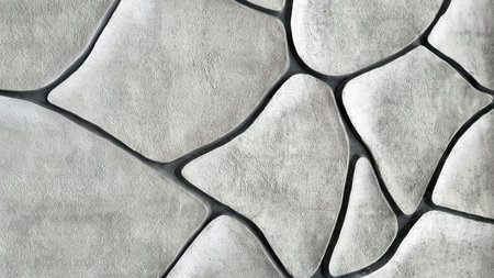 Gray abstract surface with black lines. Background.