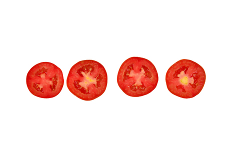 tomato slicedの写真素材