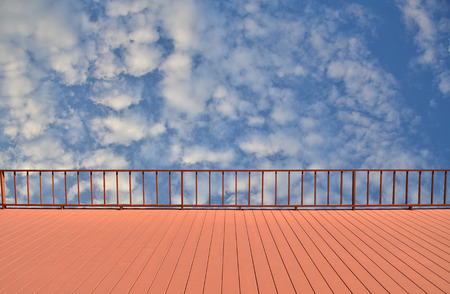 balcony view of sky