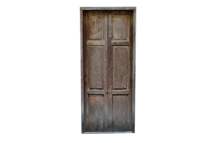 vintage Wood doorの写真素材
