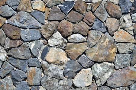 rock wall for background texturesの写真素材