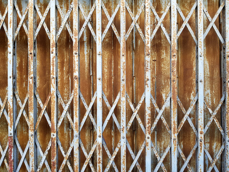 rustic flooding sliding doorの写真素材