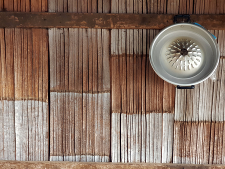 the old traditional of Thai kitchen at countryside in Thailndの写真素材