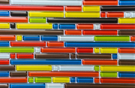 mix color mosaic tilesの写真素材