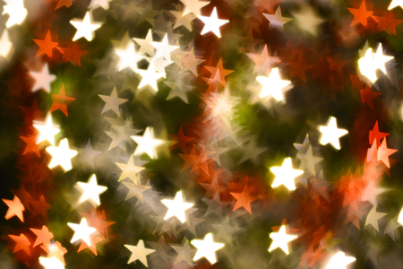 abstract animal paw print shape bokeh for backgroundの写真素材