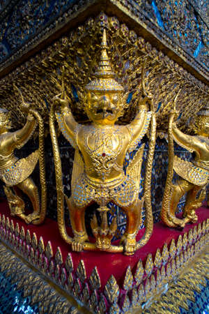 Wat Phra Kaew in Thailandの写真素材
