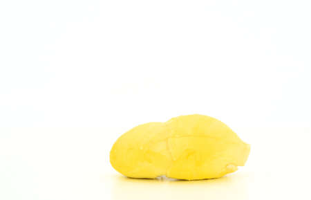 king of fruits, durian isolated on white の写真素材