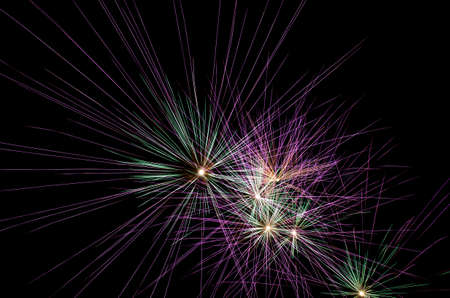 explosion fireworks backgroundの写真素材