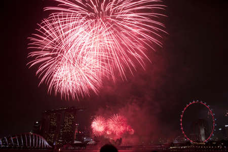 fireworksの写真素材