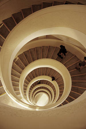 spiral stairの写真素材