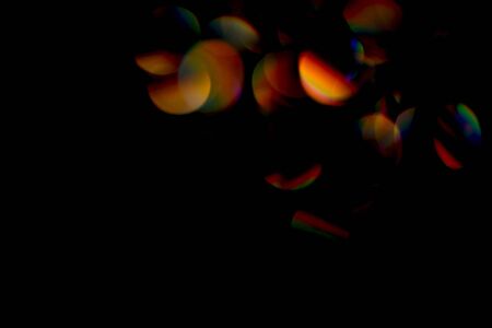 Golden abstract trendy holographic blurred background. Place for design. Festive concept.の写真素材