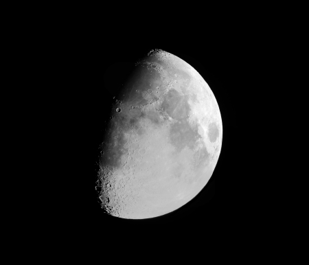 High Resolution Lunar Pictureの写真素材