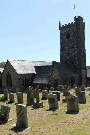 Meavy Churchの写真素材