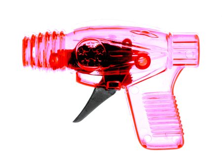 retro sci fi ray gun toyの写真素材