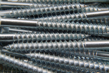 single thread wood screwsの写真素材