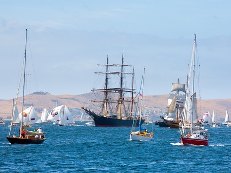 Australian Wooden Boat Festival at Hobart, Tasmania Australia