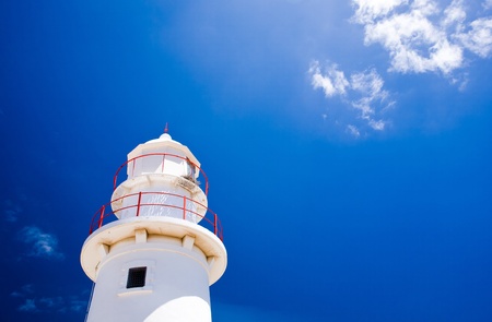 Corny Point Lighthouse Yorke Peninsula, South Australiaの写真素材