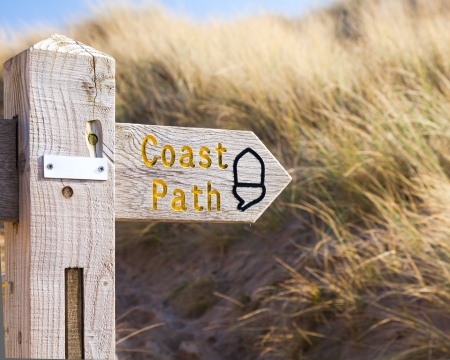 The beautiful beach at Croyde on the North Devon Coast England UKの写真素材