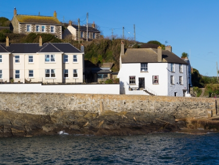 The outer harbour at Porthleven Cornwall England UK Europeのeditorial素材
