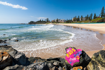 Town Beach, Port Macquarie, New South Wales, Australiaのeditorial素材