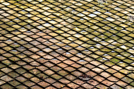 Old roofの写真素材