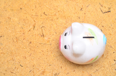 Piggy bank with copy space for textの写真素材