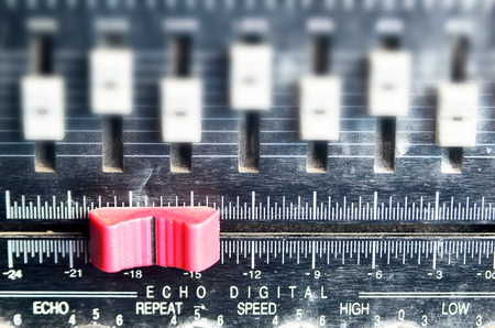 Volume control close up
